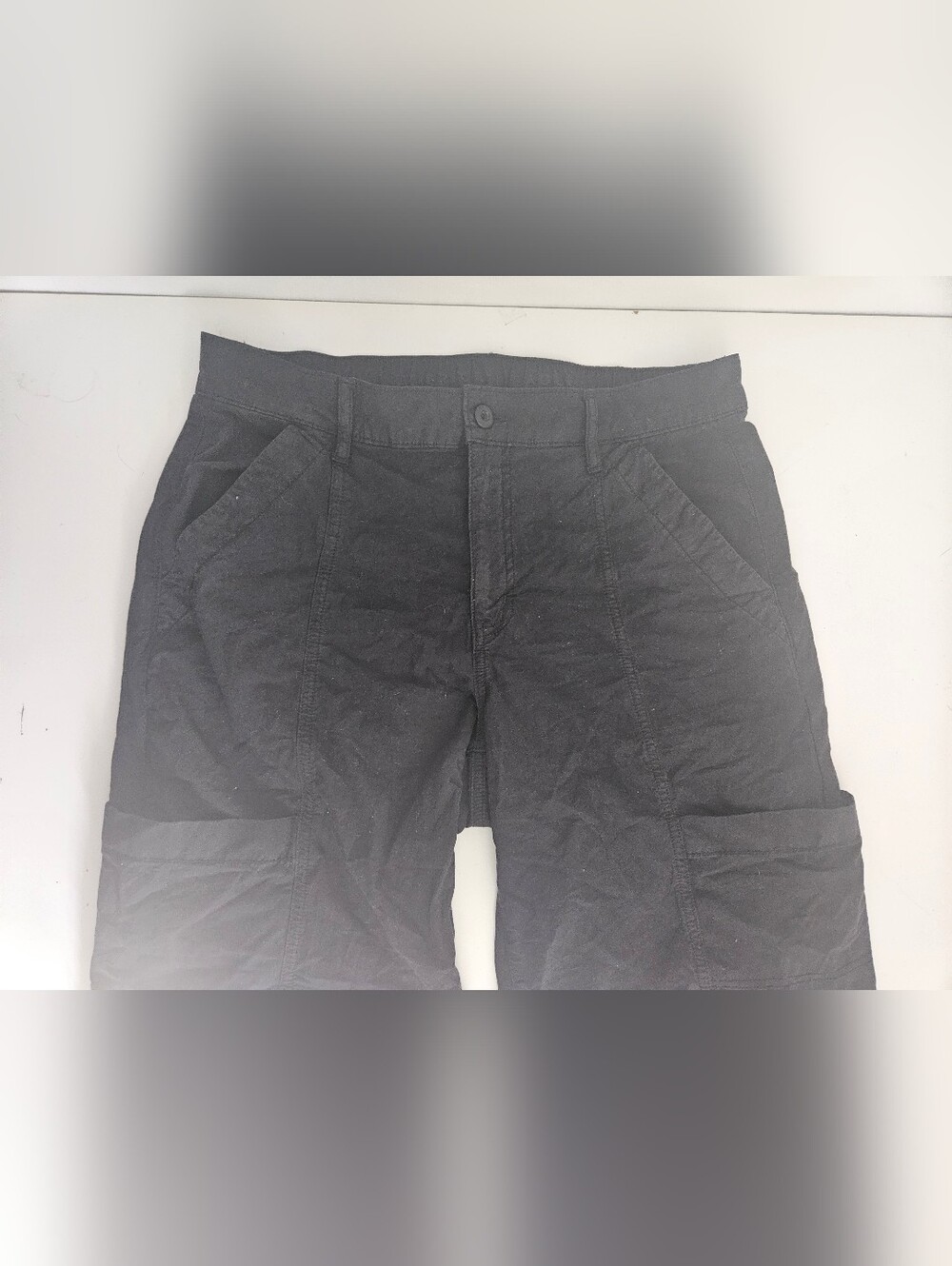 American Eagle Outfitters Black Cargo Track Pants